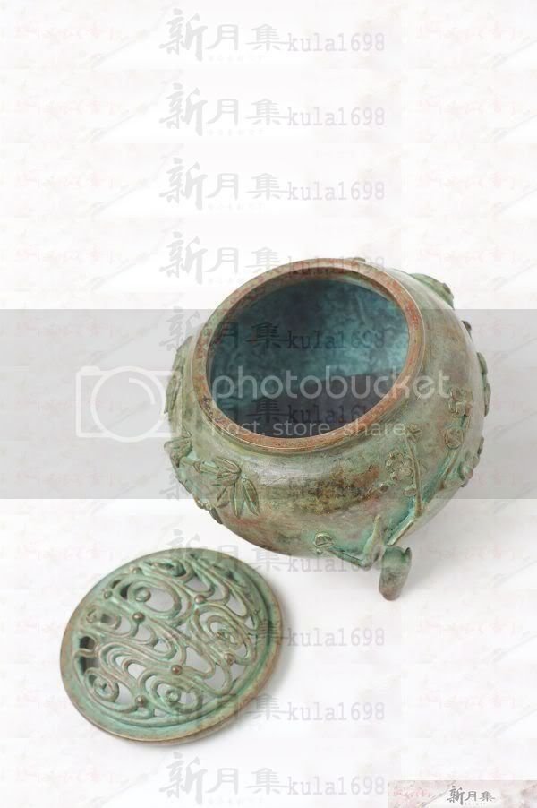 高岡銅器 洋銀 香炉 須賀月芳作 岡山のパワーストーン、風水・開運グッズのお店 龍祥本舗 / 高岡