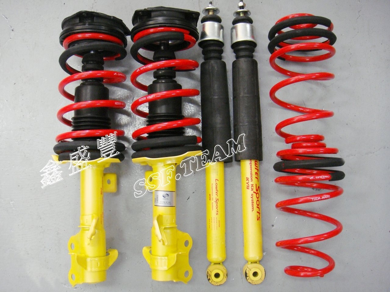 日本KYB Lowfer Sports 黃筒避震器/ NISSAN LIVINA TIIDA BLUEBIRD