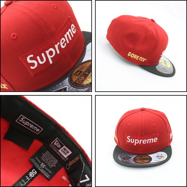 正規品 supreme newera gore-tex 2-tone cap 超搶手】全新正品Supreme x Gore Tex 2 Tone Box Logo New Era 防潑水