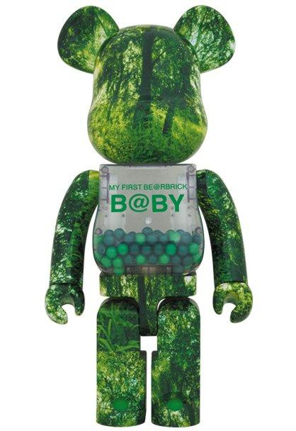 BE@RBRICK BEARBRICK 庫柏力克熊1000% 森林綠葉千秋| Yahoo拍賣