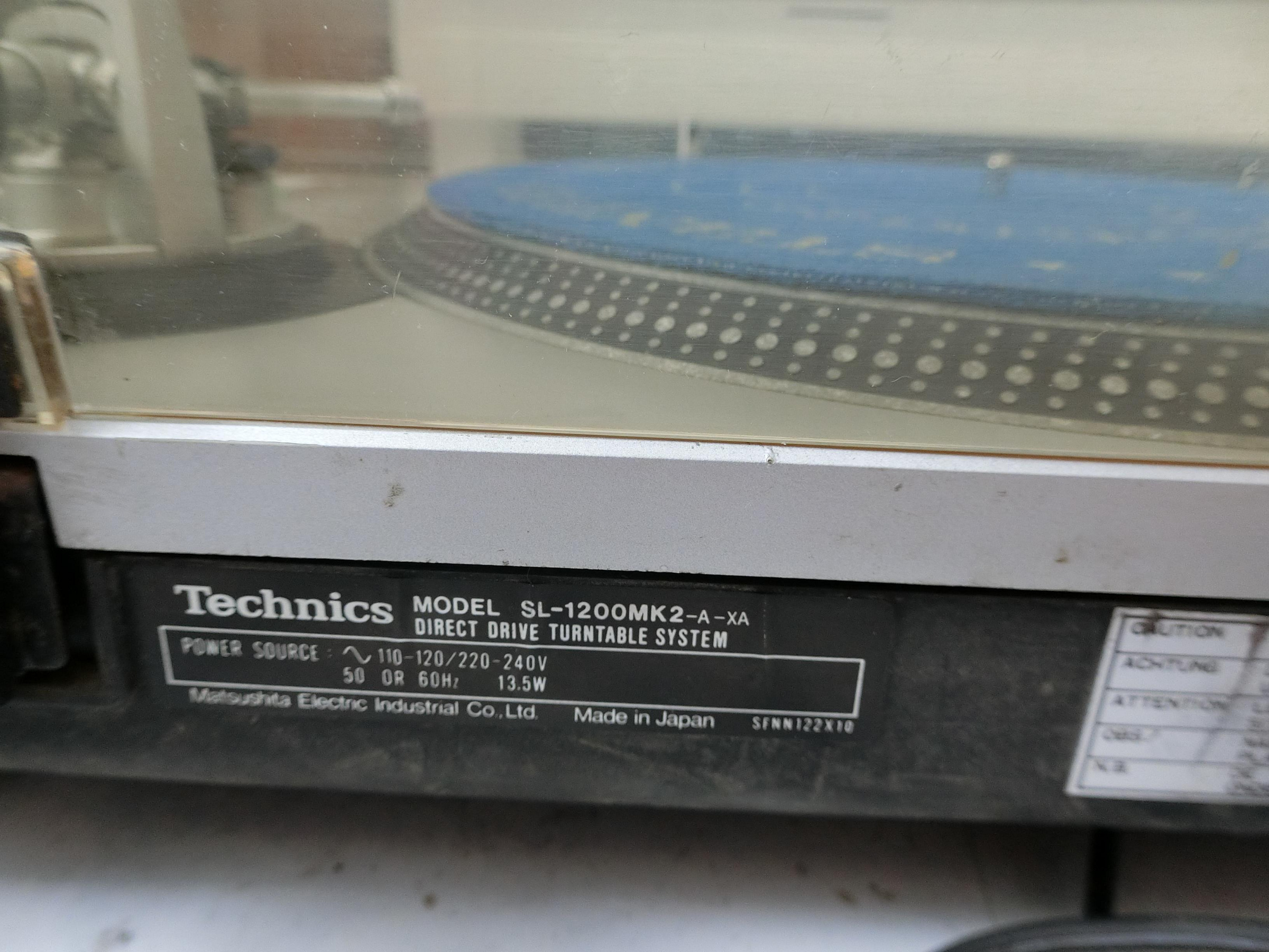 日本製Technics SL-1200 MK2 直驅黑膠唱盤故障| Yahoo拍賣