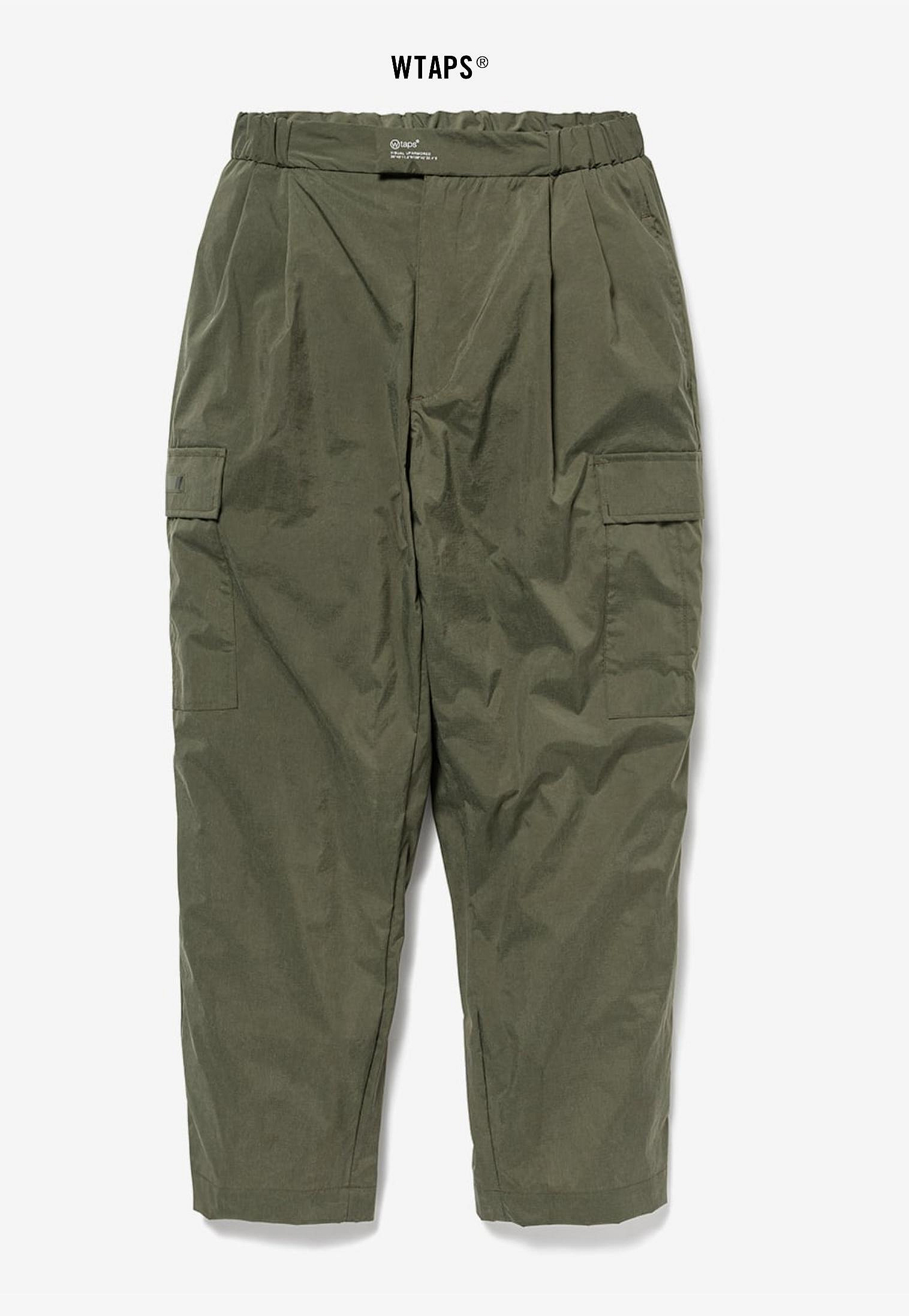 WTAPS 241CWDT-PTM02 LEZ / 6P / TROUSERS / NYLON. RIPSTOP. DOT
