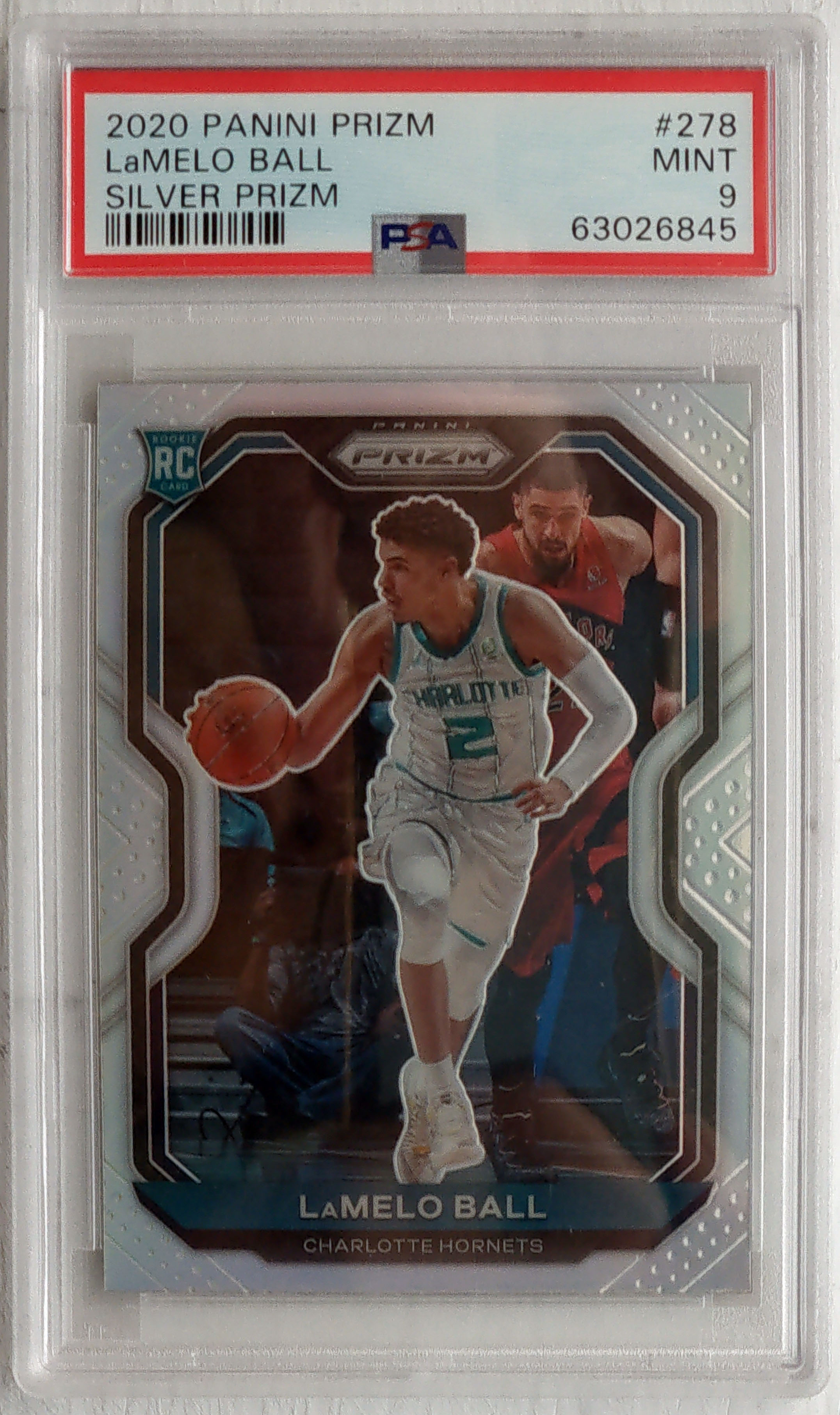 2020-21 Panini Prizm Prizms Silver #278 LaMelo Ball PSA9 | Yahoo拍賣