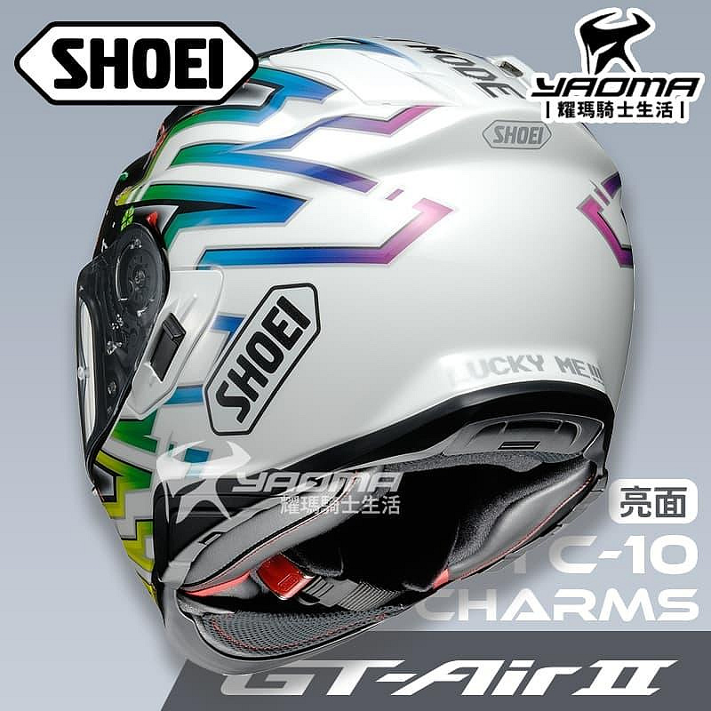 SHOEI GT-Air II LUCKY CHARMS TC-10 受注限定 ドット絵の縁起物「ラッキーチャームズ」登場！ SHOEI「GT-Air
