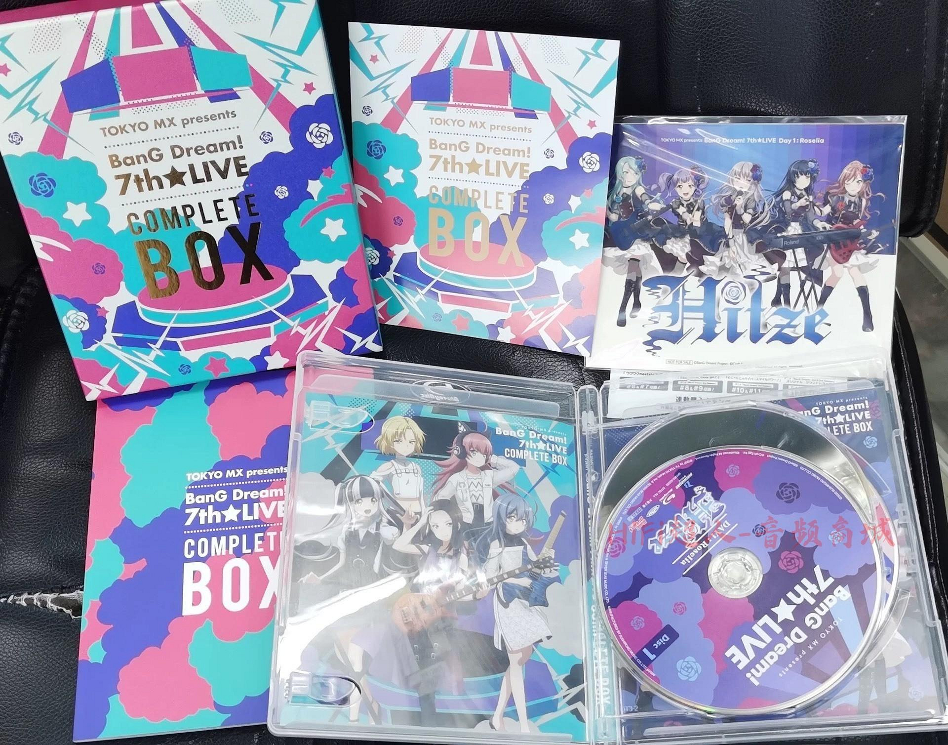 日首現貨「BanG Dream! 7LIVE」COMPLETE BOX 豪華特典周邊品相完美動漫
