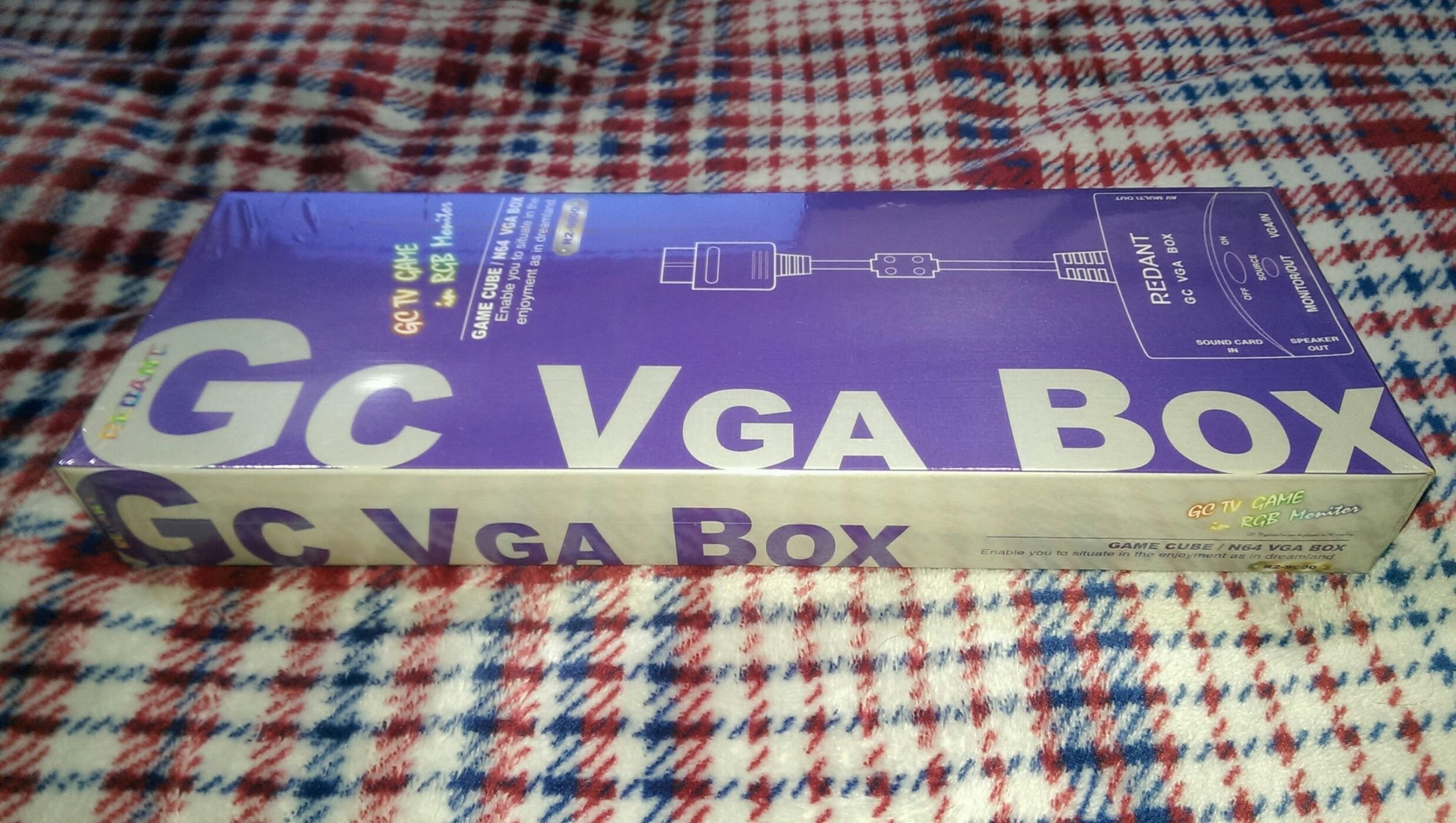 NGC GAME CUBE VGA BOX 紅螞蟻(全新) Yahoo拍賣
