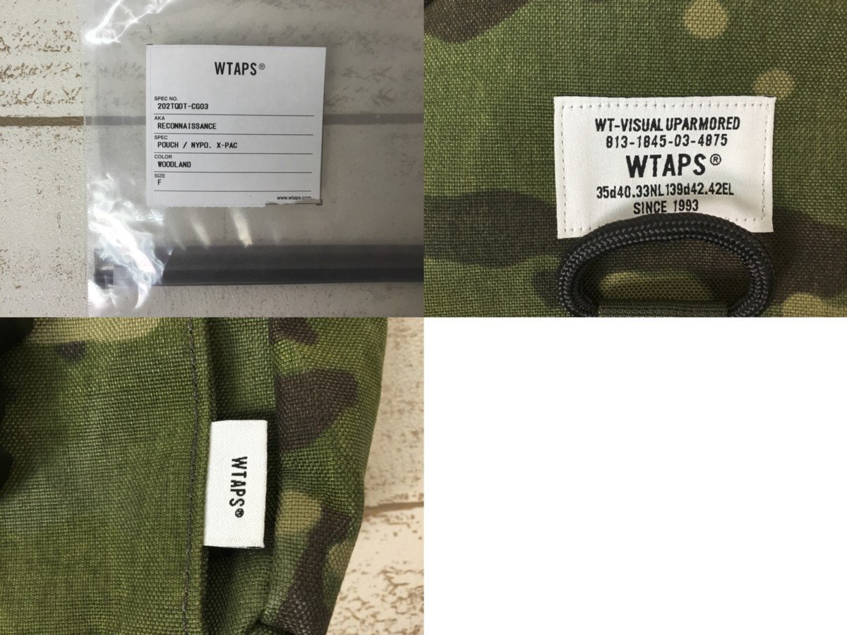 WTAPS 20AW RECONNAISSANCE POUCH POUCH NYPO. X-PAC 側背包腰包小包 