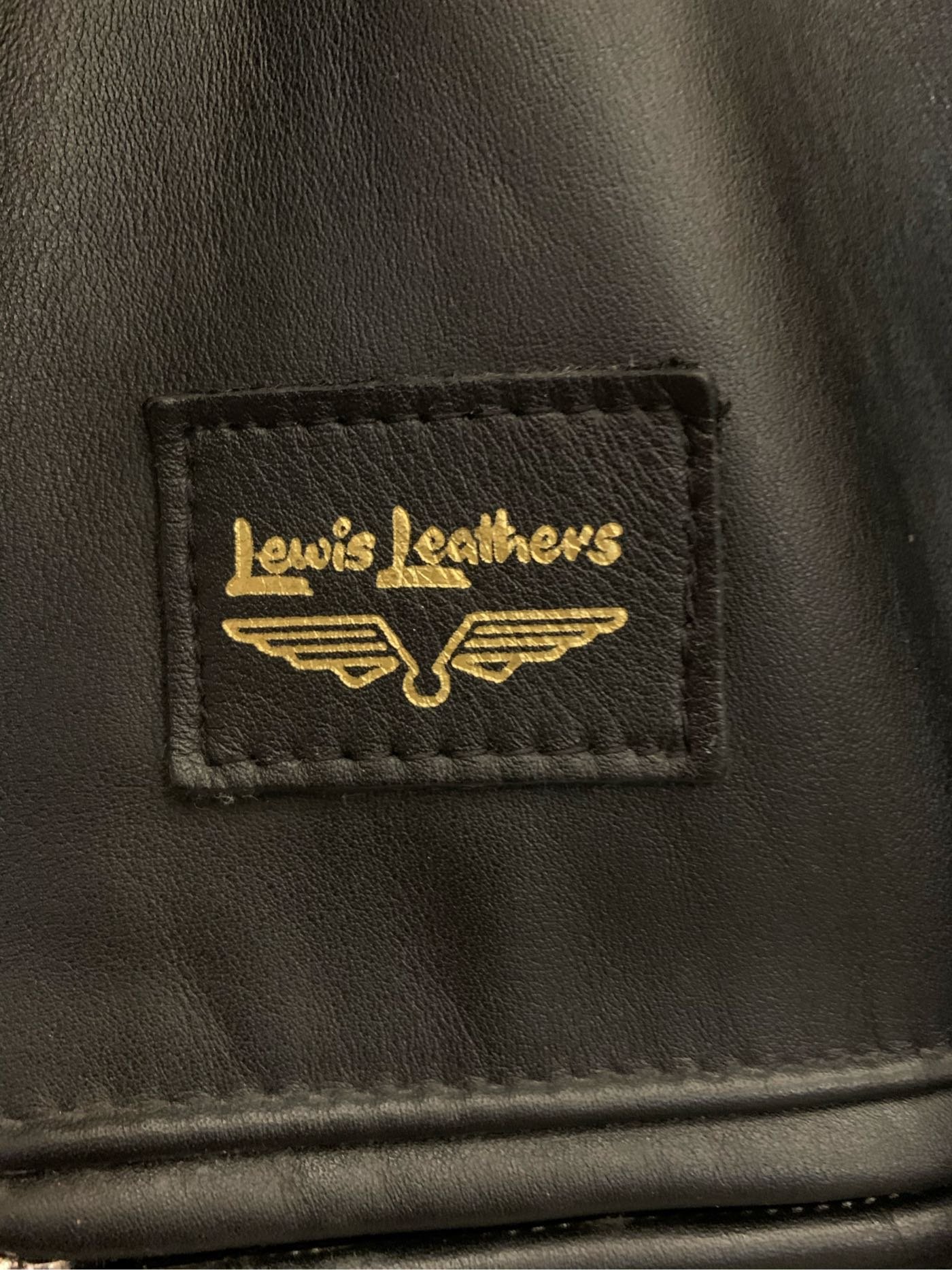 Lewis leathers super sportsman 方標牛皮皮衣36號| Yahoo拍賣