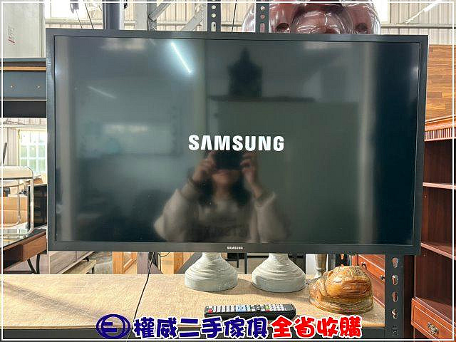 二手家具家電回收 Samsung 三星 32吋液晶電視UA32N4000AW ▪ 觀音中古傢俱家電回收電視螢幕冰箱冷氣