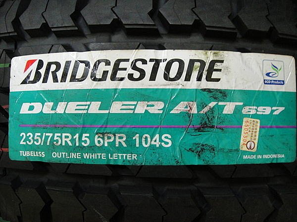 {順加輪胎}普利司通D697 235/75/15 4X4 215R15 225/75/15 600R D694 MT754 OPAT K15 N830