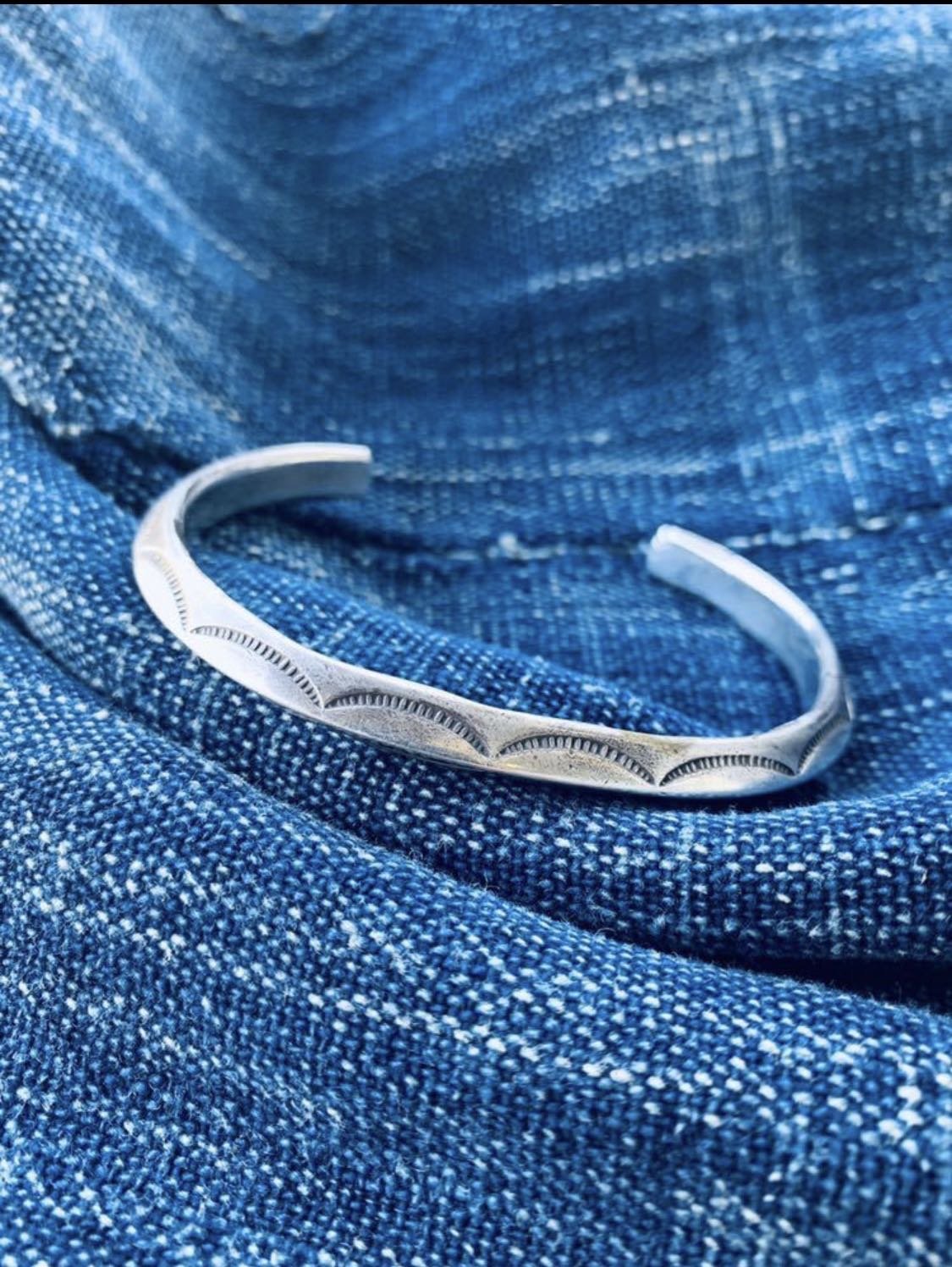アクセサリー visvim Navajo VINTAGE BANGLE visvim同型 50's Vintage Navajo Copper バングル - メルカリ