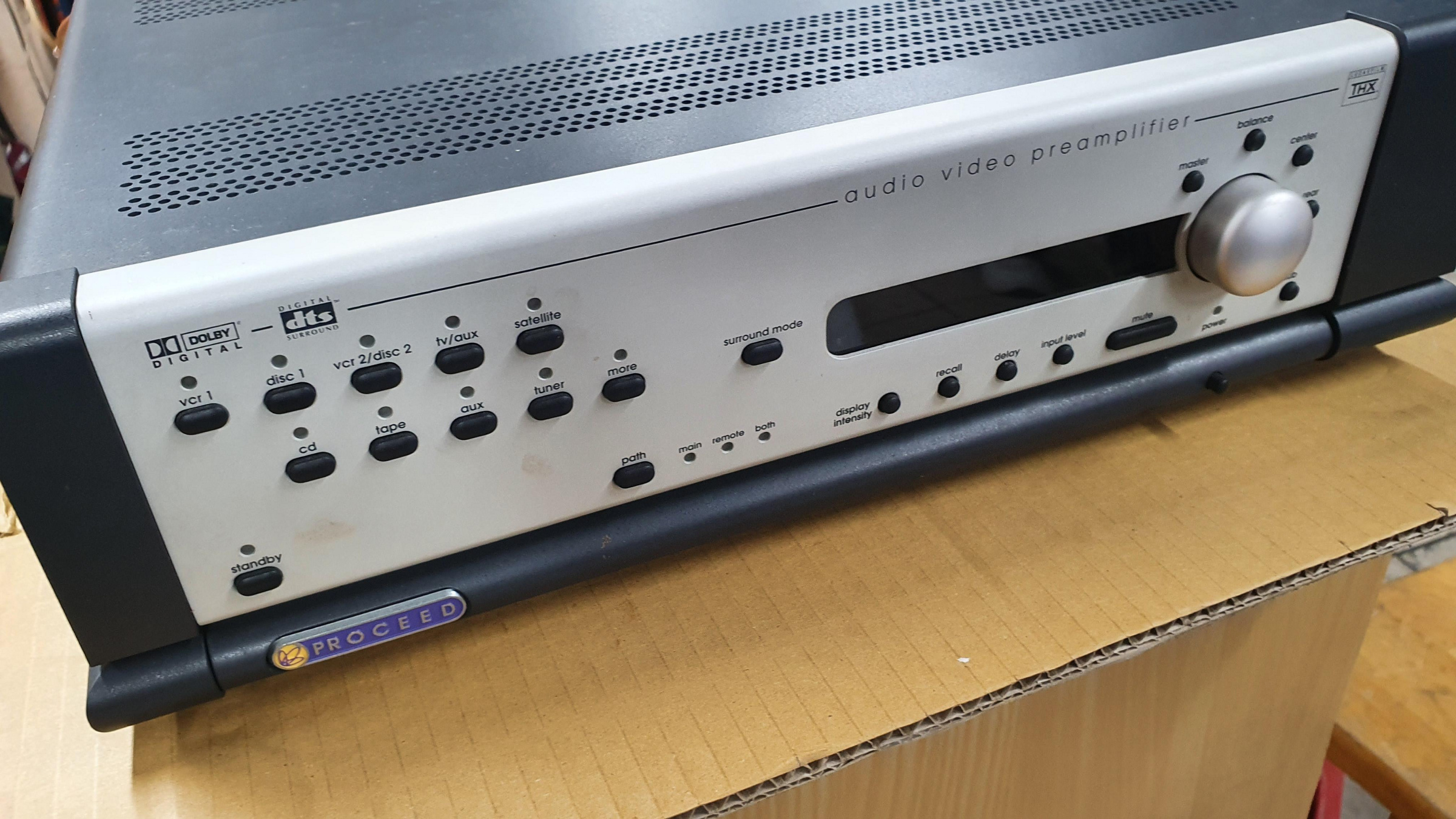 PROCEED audio video preamplifier 5.1聲道環繞解碼器| Yahoo拍賣