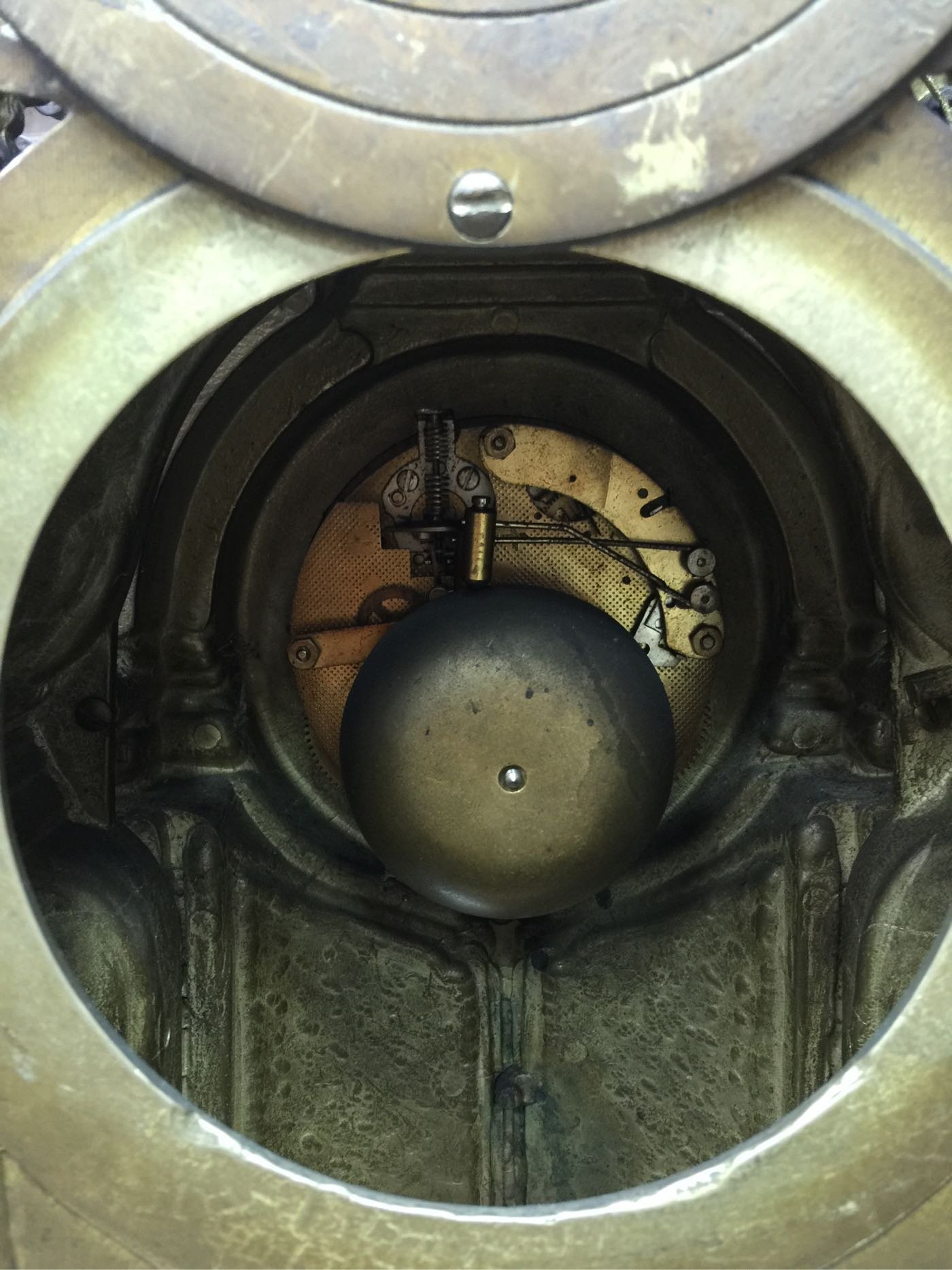 銅鐘 古鰐口 古銅製 江戶時代 古董 銅鐘 古鰐口 古銅製 江戶時代 古董