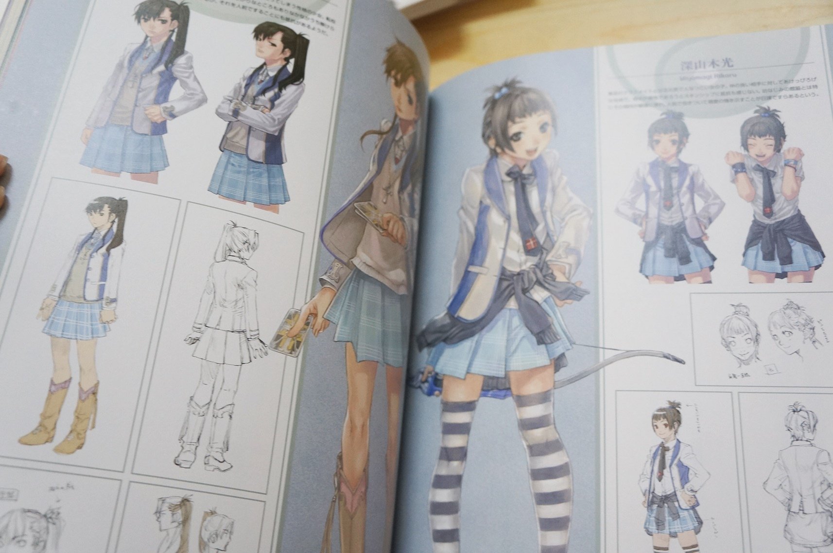 蒼光 : 岩崎美奈子『転生學園幻蒼録/月光録』art works 画集 蒼光 岩崎美奈子 転生学園幻蒼録/月光録 作品集 | HLJ.co.jp