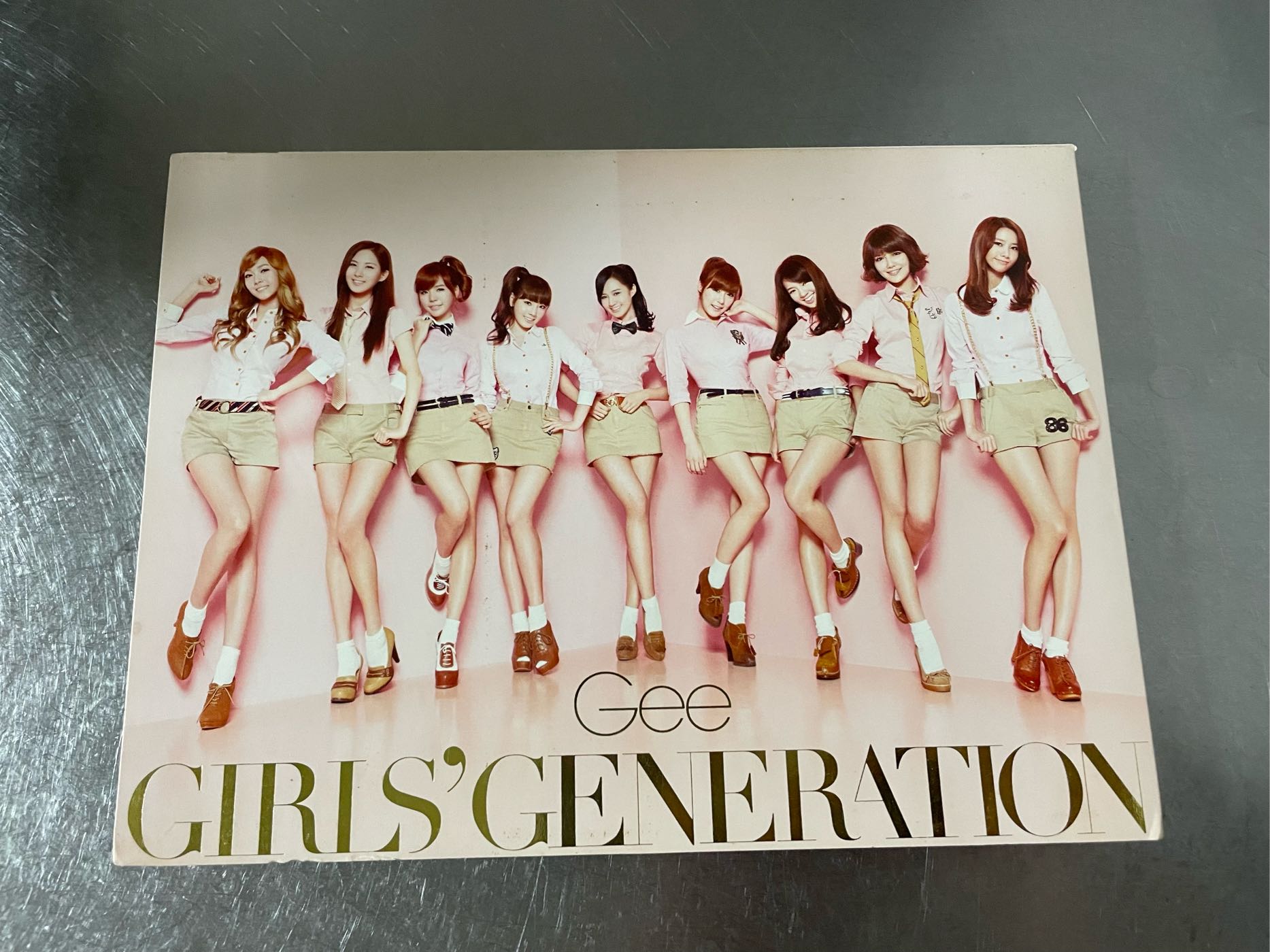 少女時代Girls Gernation - Gee 專輯完全初回限定豪華盤～二手CD+DVD