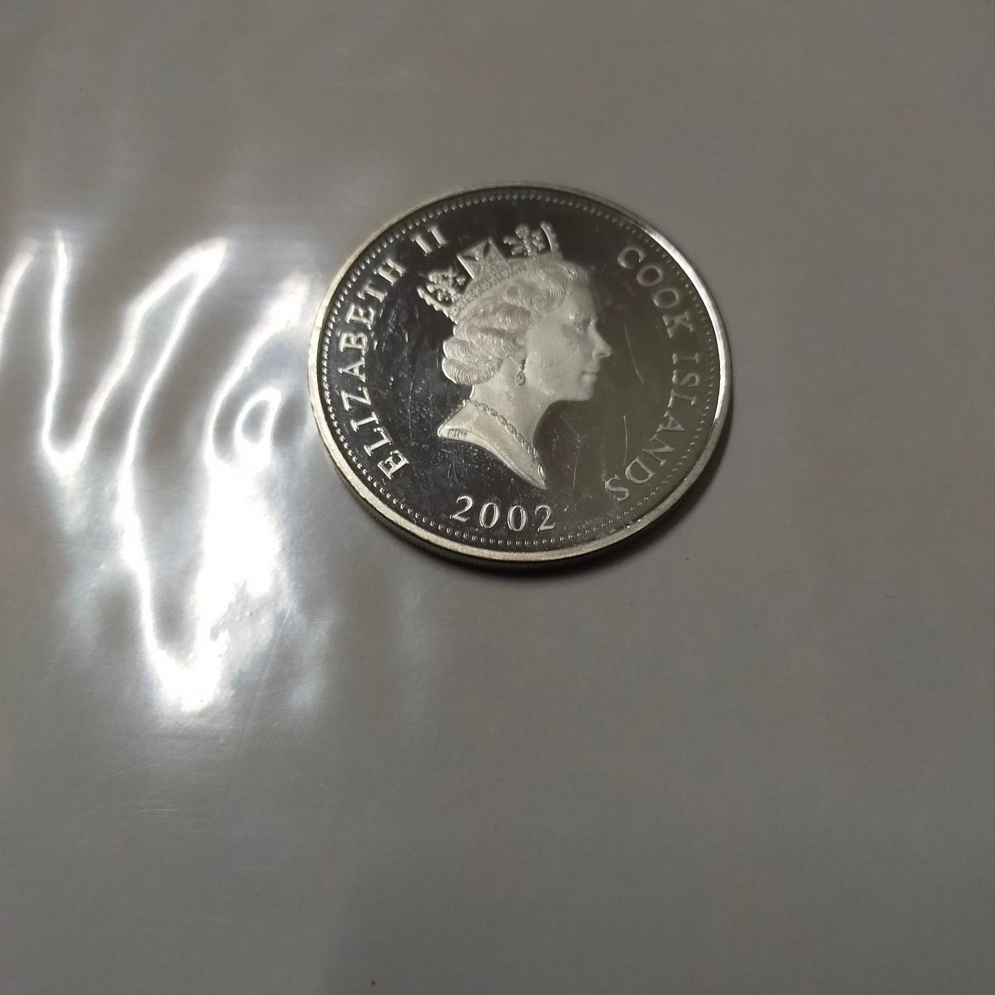 福利品特價Fish 裸幣純銀999 紀念幣2002年台灣魚類彩色純銀紀念幣臺灣
