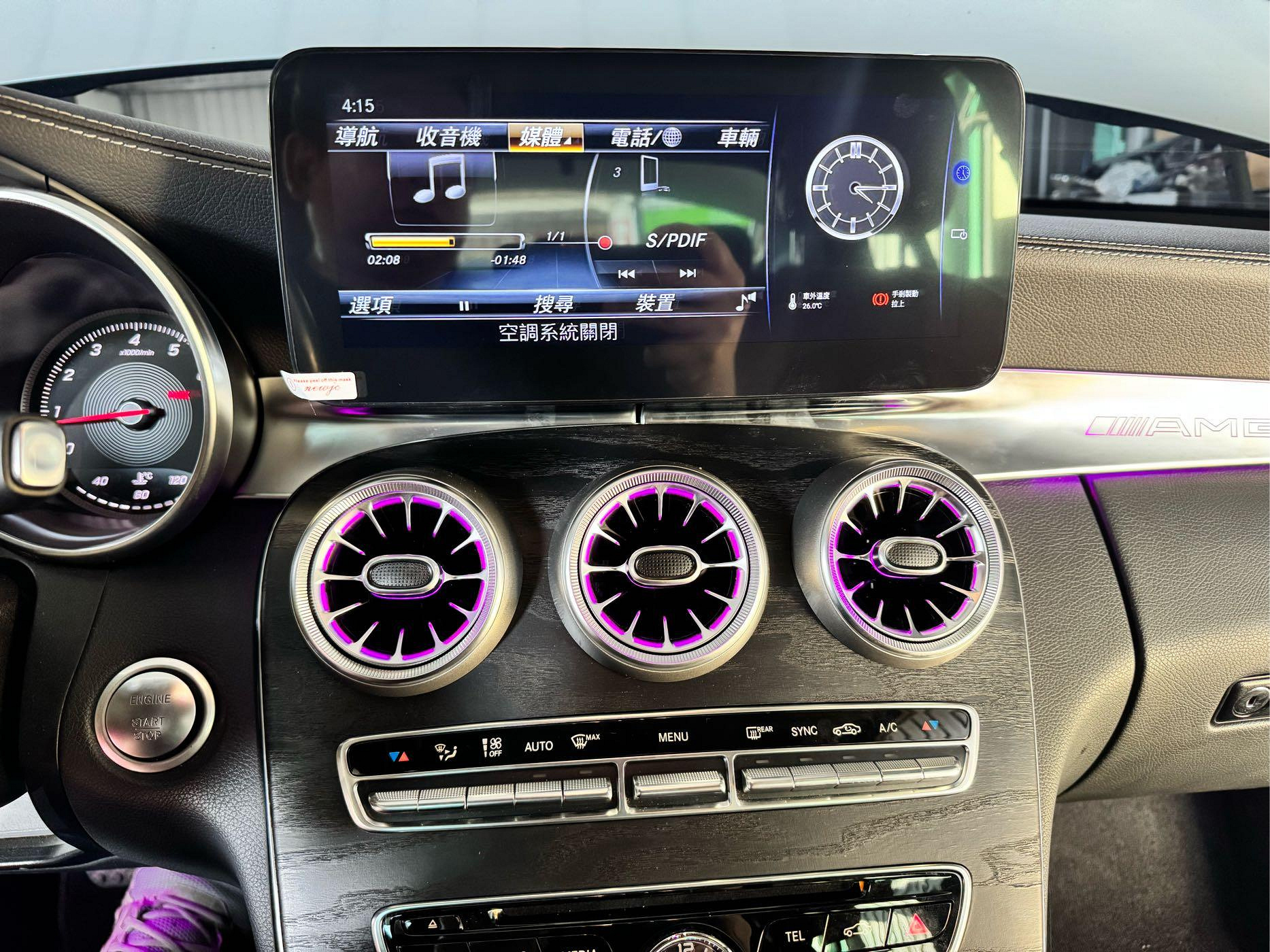 賓士Benz W205 GLC C300 C200 CLA Android 安卓版 10.25吋螢幕主機 導航/USB