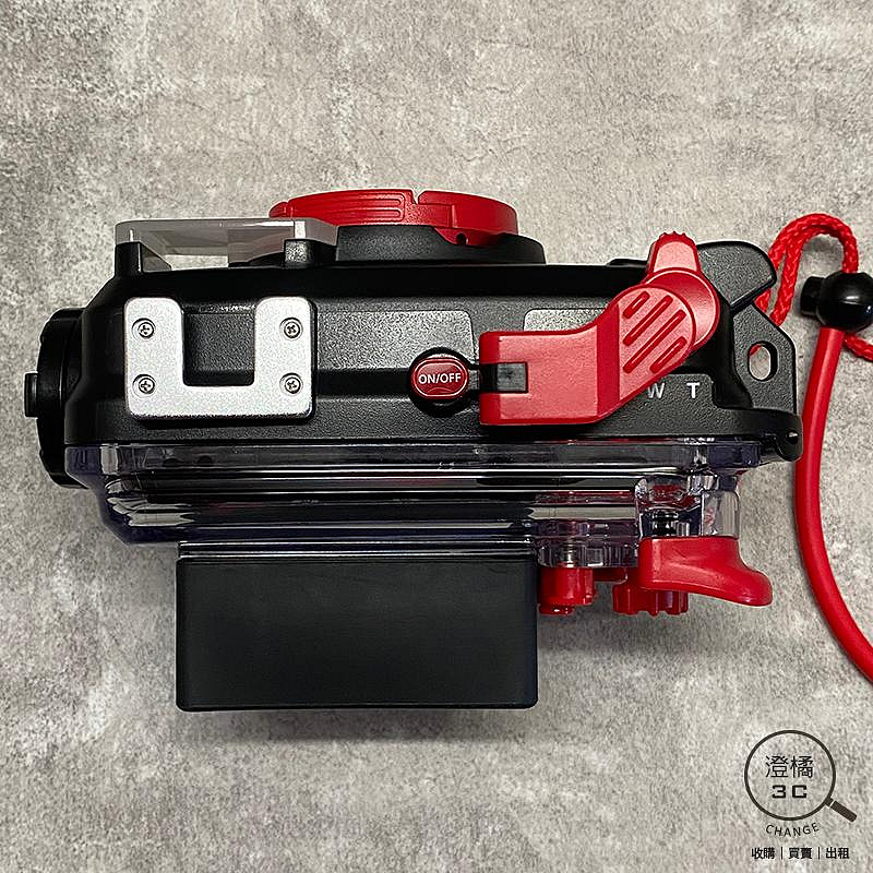 澄橘』Olympus Tough PT-056 防水殼For TG-4/TG-3《二手3C 無盒中古