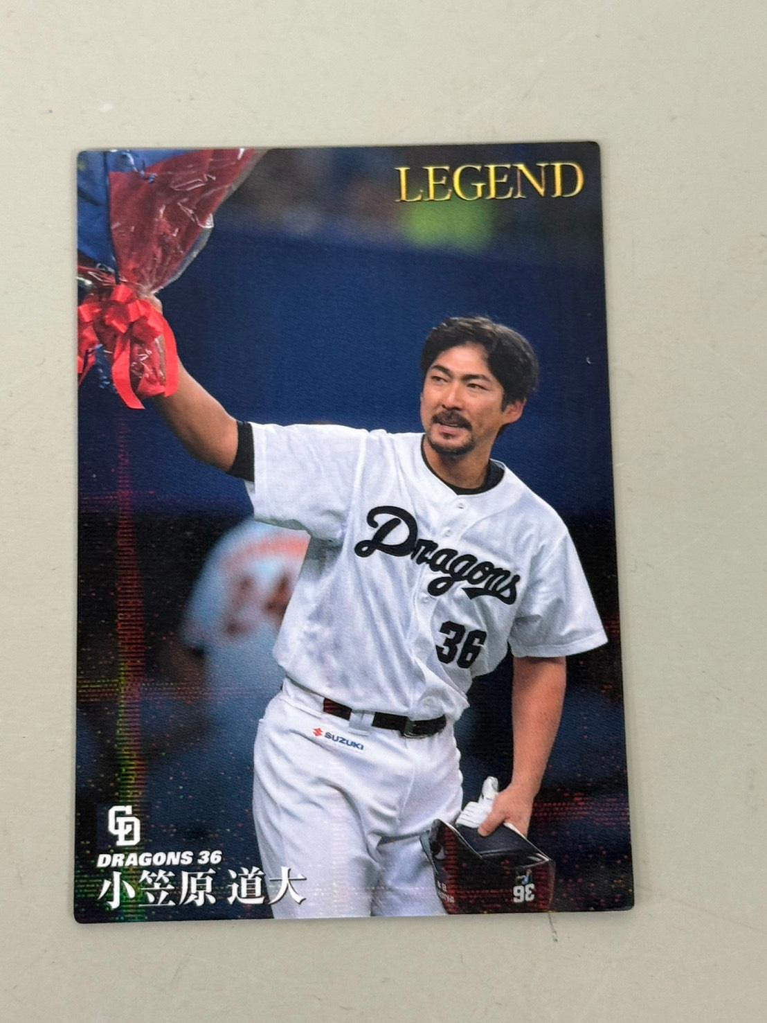 ⭐️小笠原道大⭐ゲームユーズド ジャージーピース ⭐️小笠原道大⭐ゲームユーズド ジャージーピース ⭐️小笠原道大