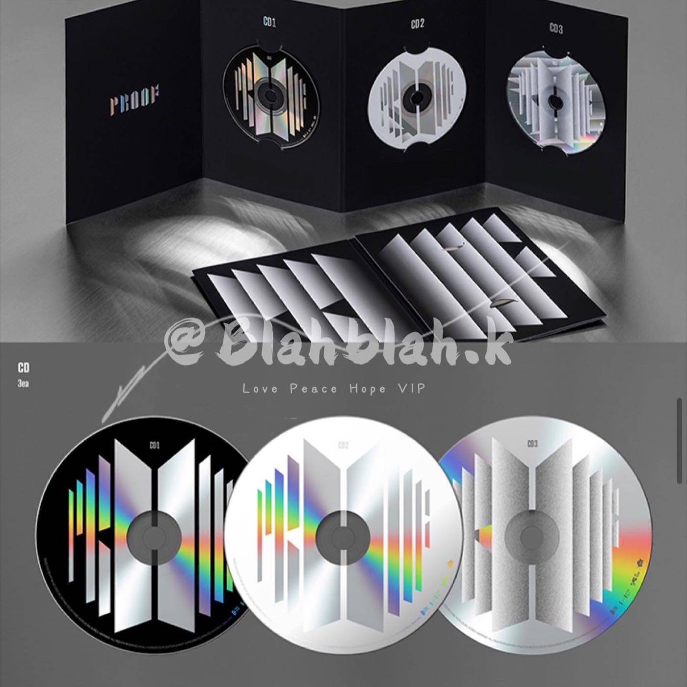 已無特典Proof set版本BTS Proof weverse 官網特典團Standard