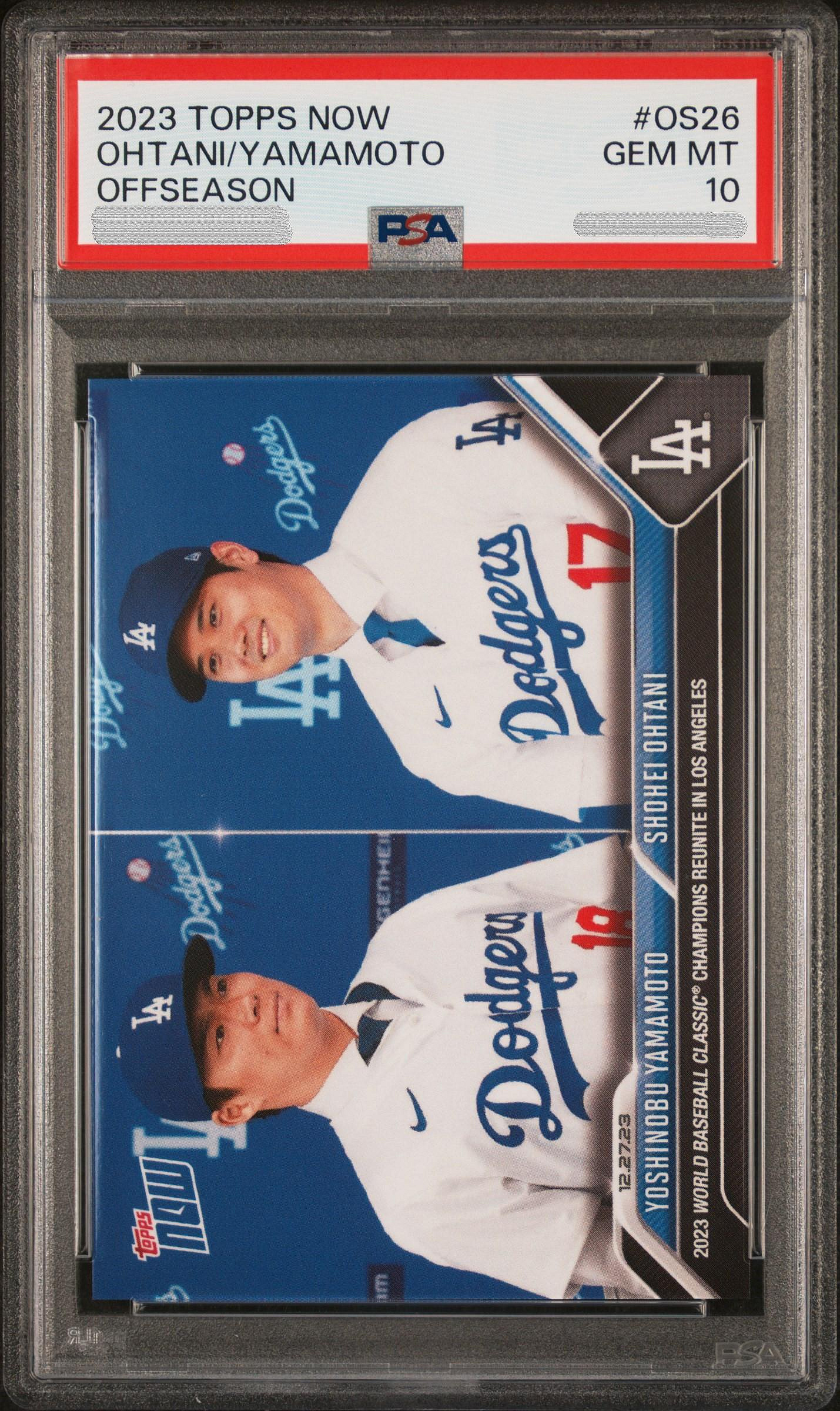 Topps NOW PSA10 大谷翔平的價格推薦- 2026年8月| 比價比個夠BigGo