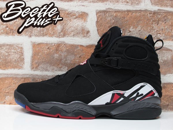 BEETLE AIR JORDAN 8 RETRO GS 八代 黑紅 季後賽 兔寶寶 305368-061 23.5