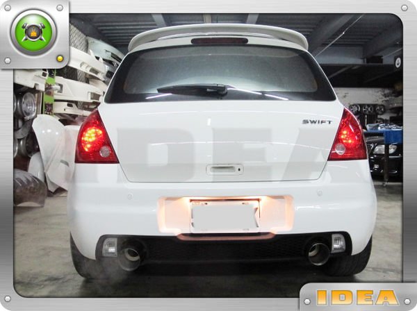 泰山美研社鈴木18101101 SUZUKI SWIFT T3 後保桿倒車燈 後霧燈一組1300