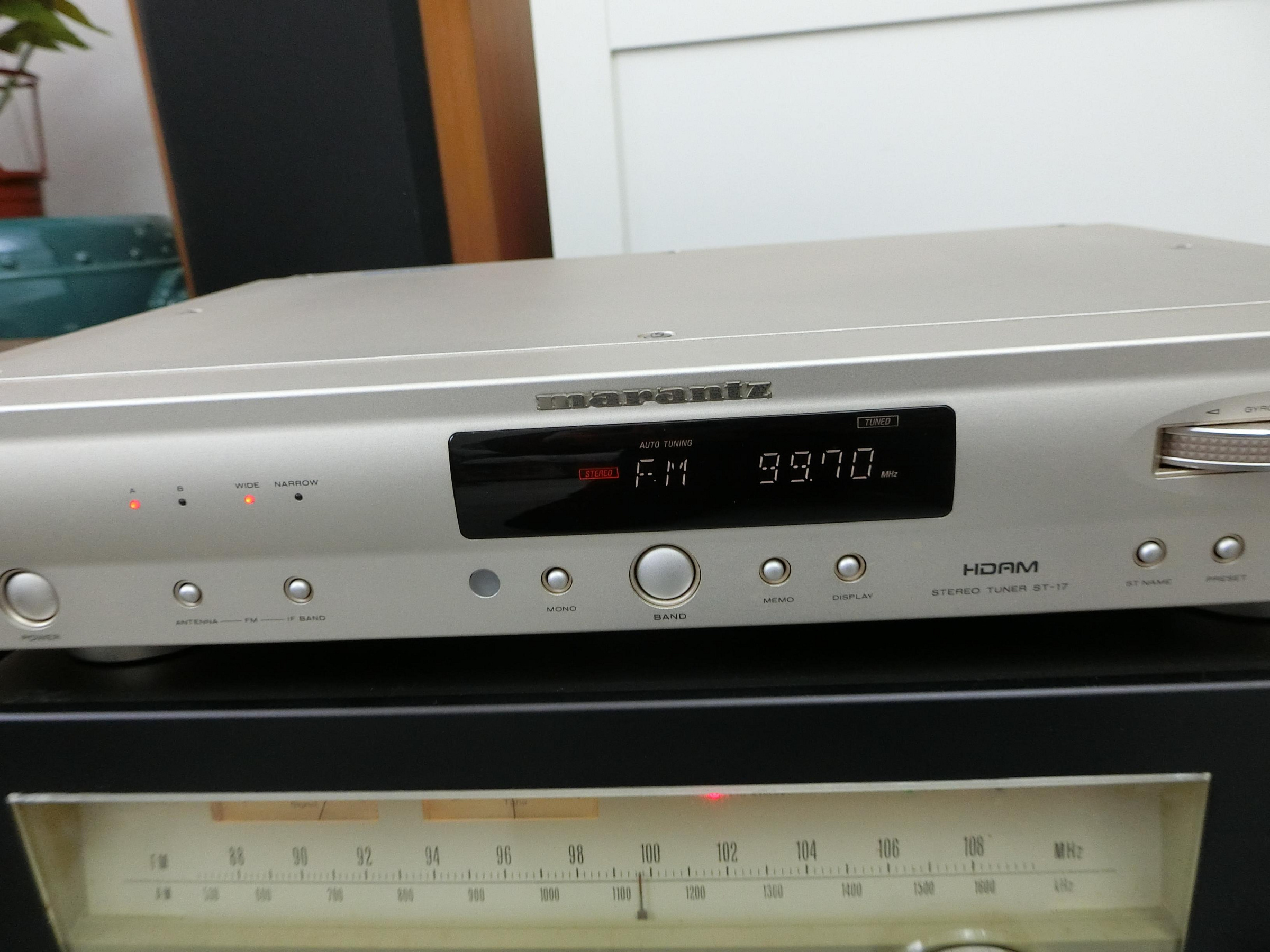 MARANTZ ST-17 TUNER ハイエンドチューナー　日本製 極美品 MARANTZ ST-17 TUNER ハイエンドチューナー 日本製 極美品