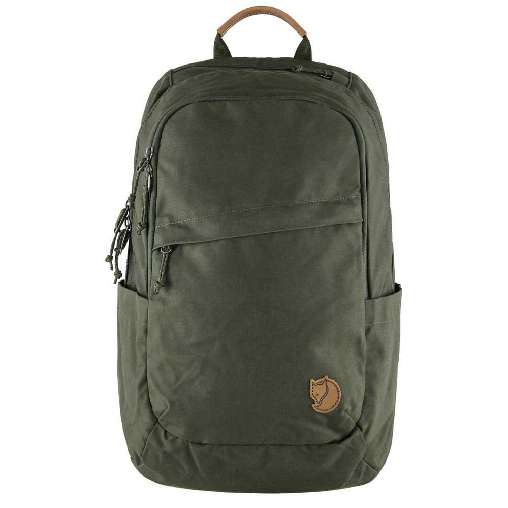 二手 Fjallraven Raven 20L 15吋電腦 筆電背包 休閒包 森林綠 軍綠 大地色系 近全新