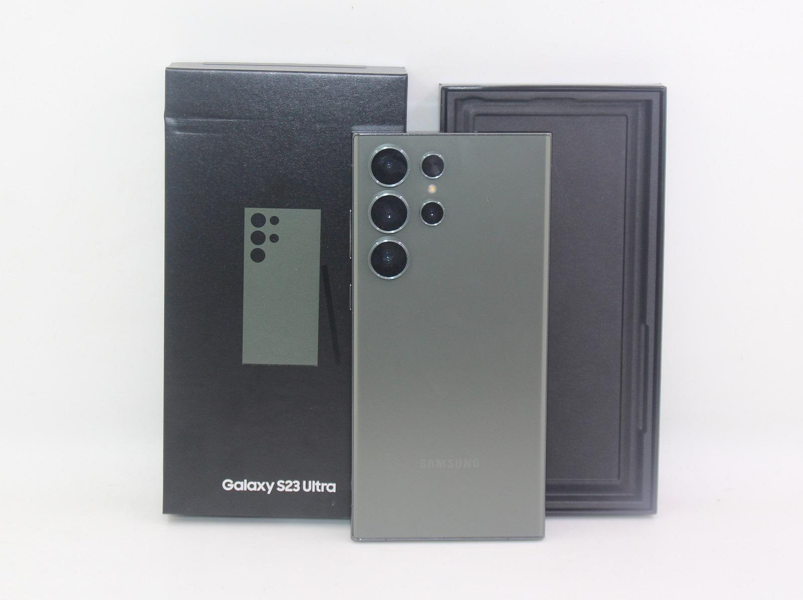 【 青蘋果】三星 S23 Ultra 12G+256G 6.8吋 綠色 二手手機#PA021