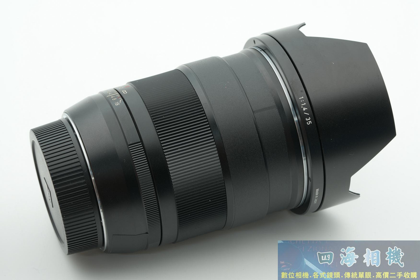 高雄四海】Carl Zeiss Distagon T* 35mm F1.4 ZE for Canon 九成新