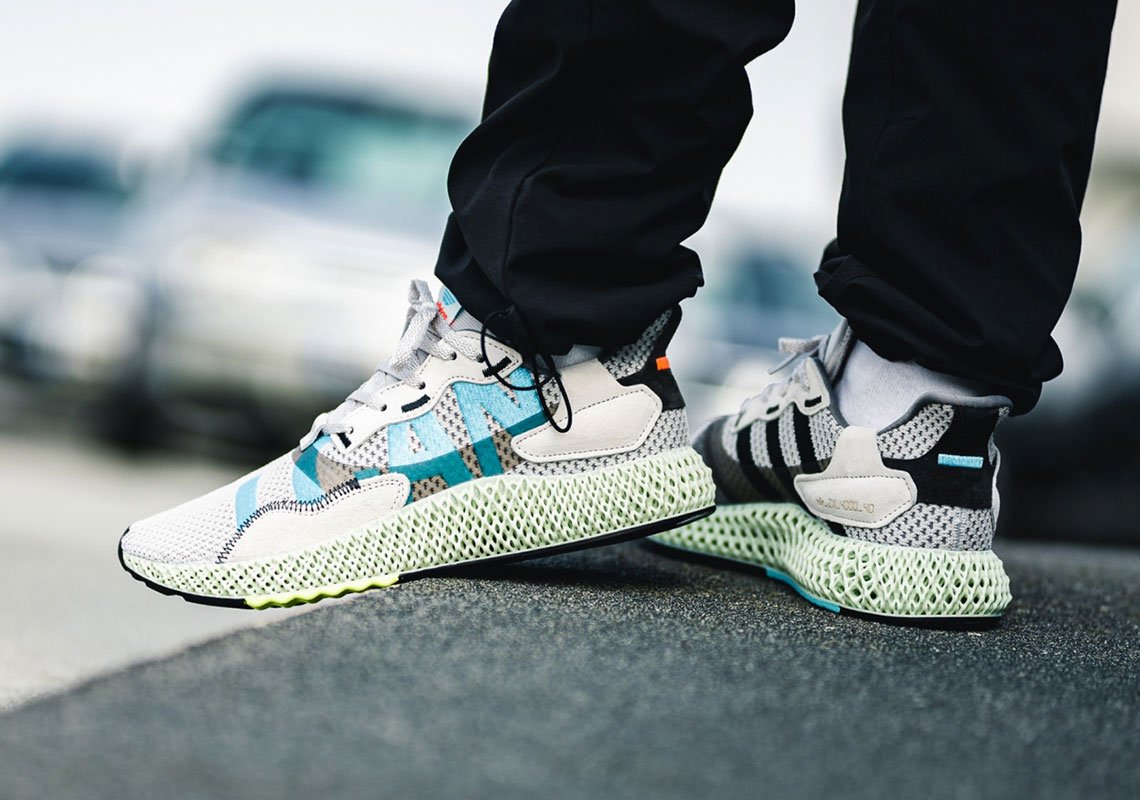 スニーカー adidas ZX 4000 4D I Want I Can EF9624 Adidas ZX 4000 4D 