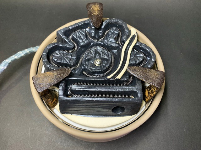 野々田商店　野々田式　炭型電熱器 茶道具 100v - 410w 茶道具 炭道具 野々田式 炭型電熱器 野々田式 100V-500W 中古品