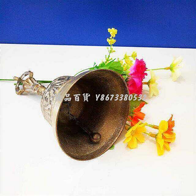 龍虎山發貨】道家用品佛鈴道鈴樂器鈴鐺銅鈴三叉鈴道士法器道具~Q1121