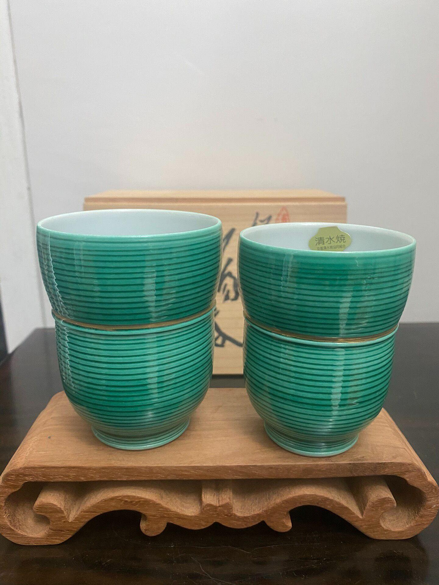 茶道具 山科清水焼 菓子器 黄交趾彫刻 菓子鉢 平安 瑞香 造 S7KS