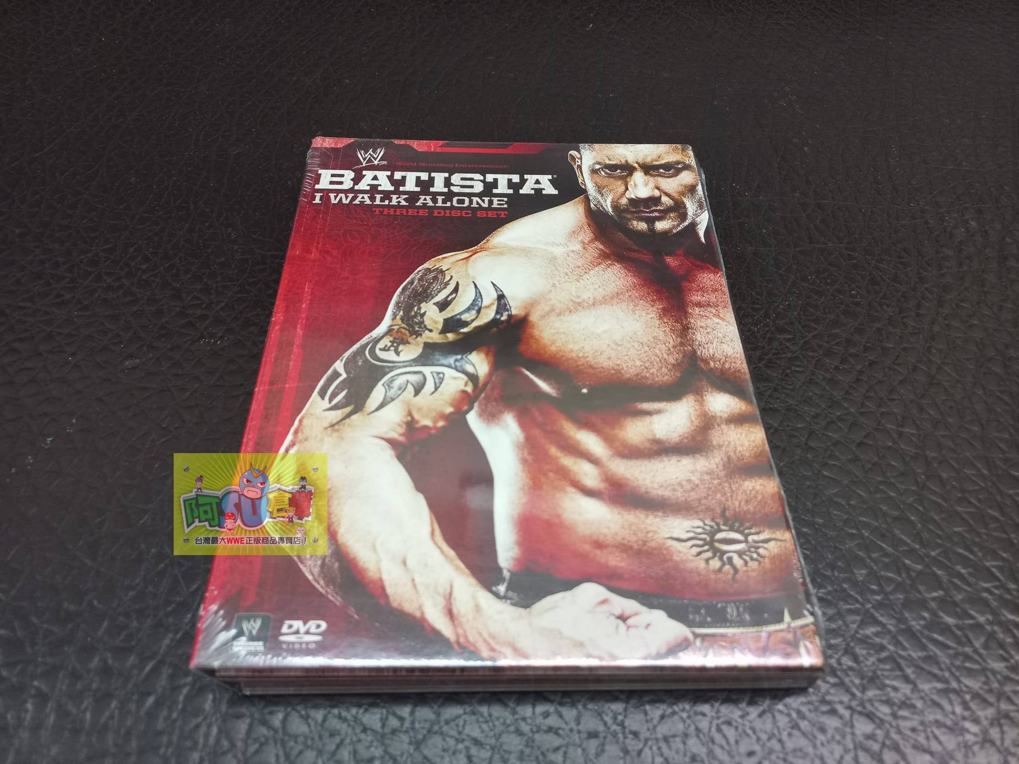 ☆阿Su倉庫☆WWE摔角Batista I Walk Alone DVD 野獸巨星個人專輯
