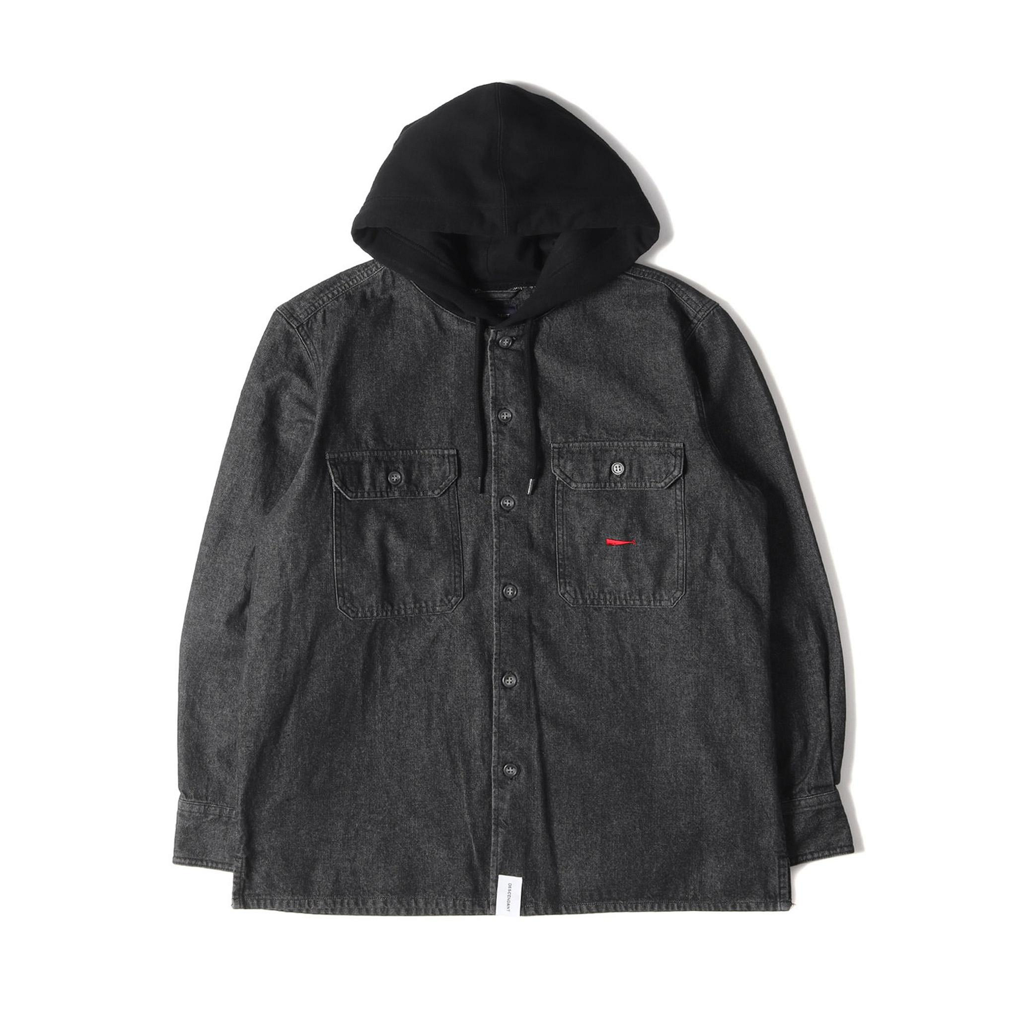 DESCENDANT 19SS SPICOLI HOODED LS SHIRT 【公式通販】