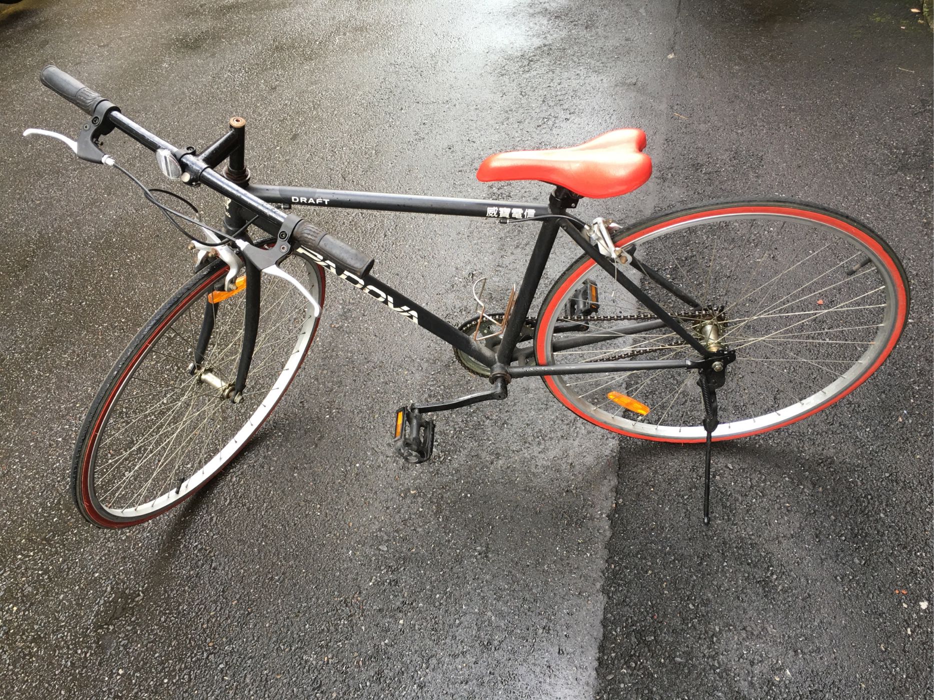 （已）二手腳踏車/自行車/公路車/單車 PADOVA 26吋 單速街車，台北面交