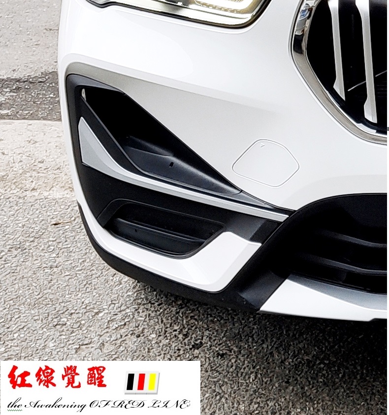 BMW X1 F48 小改後 燈眉飾條 (18i 18d 20i ) 鍍鉻 眉燈