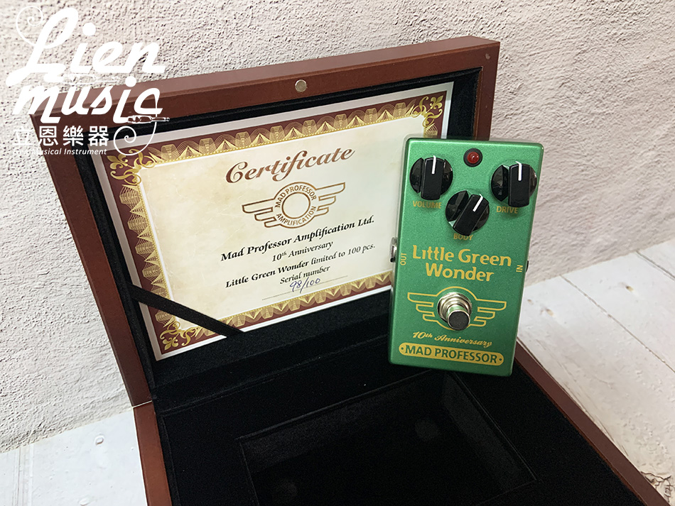 ギター Little Green Wonder 10th Anniversary Mad Professor little green wonder 10th 紀念款電吉他效果器