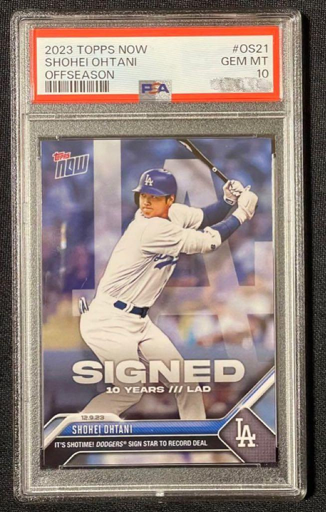 Topps NOW PSA10 大谷翔平的價格推薦- 2026年8月| 比價比個夠BigGo