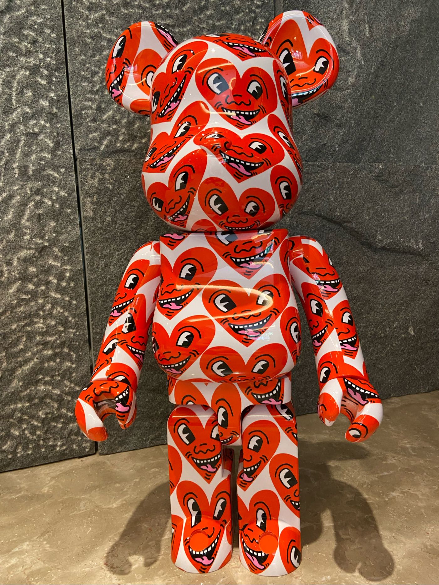 特賣大降價BE@RBRICK 1000% Keith Haring 6代凱恩斯哈林1000