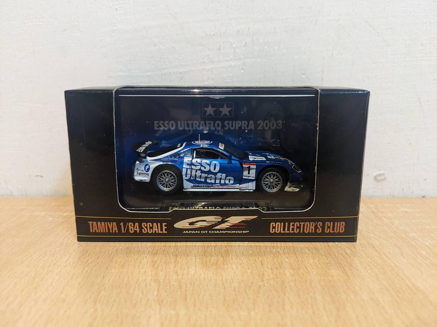 阿開王~ Tamiya Toyota Supra ESSO Ultraflo 1/64 田宮豐田牛魔王廠車