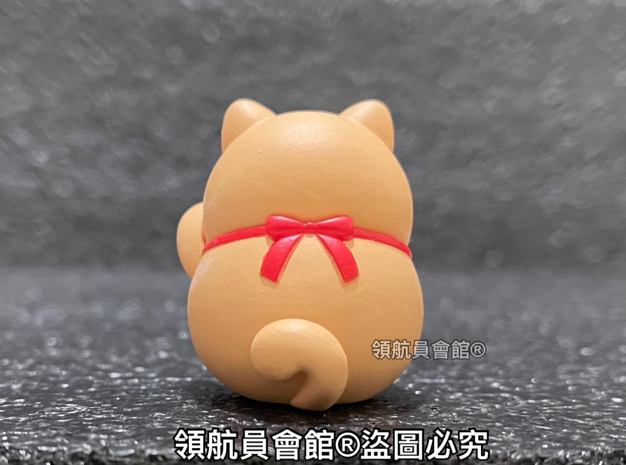 領航員會館】單售橘貓正版AMUFUN 鬍鬚饅頭招財貓公仔P4 扭蛋貓咪喵星人