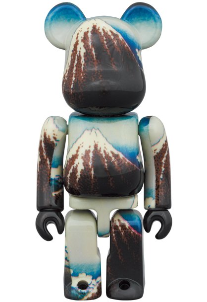 BEETLE BE@RBRICK 葛飾北斎富士山山下白雨冨嶽三十六景FUJI 浮世繪100