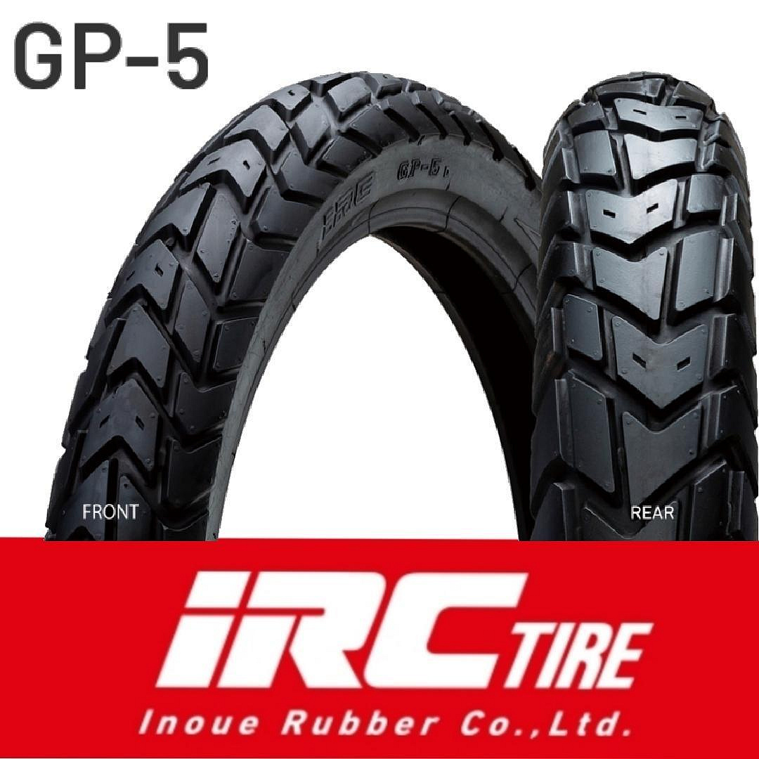 IRC GP-5 80/90-17 M/C 44P M/C50P 新品2本 Webike | IRC アイアールシー GP-5 【80/90-17 M/C 44P TL