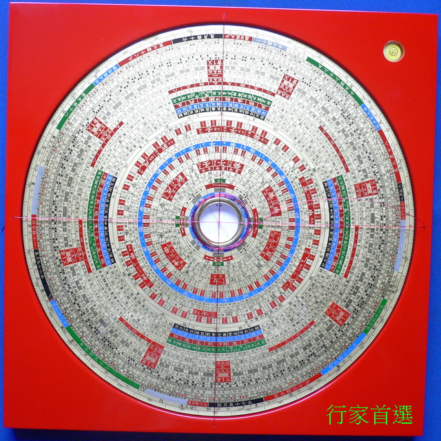 ☆修圓☆行家首選【台灣日星堂羅盤/羅庚/羅經】專賣~(波麗盤面)電木1尺