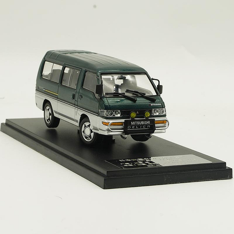 模型車原廠汽車模型1:43 三菱得利卡車模MC&Sunyork delica 仿真