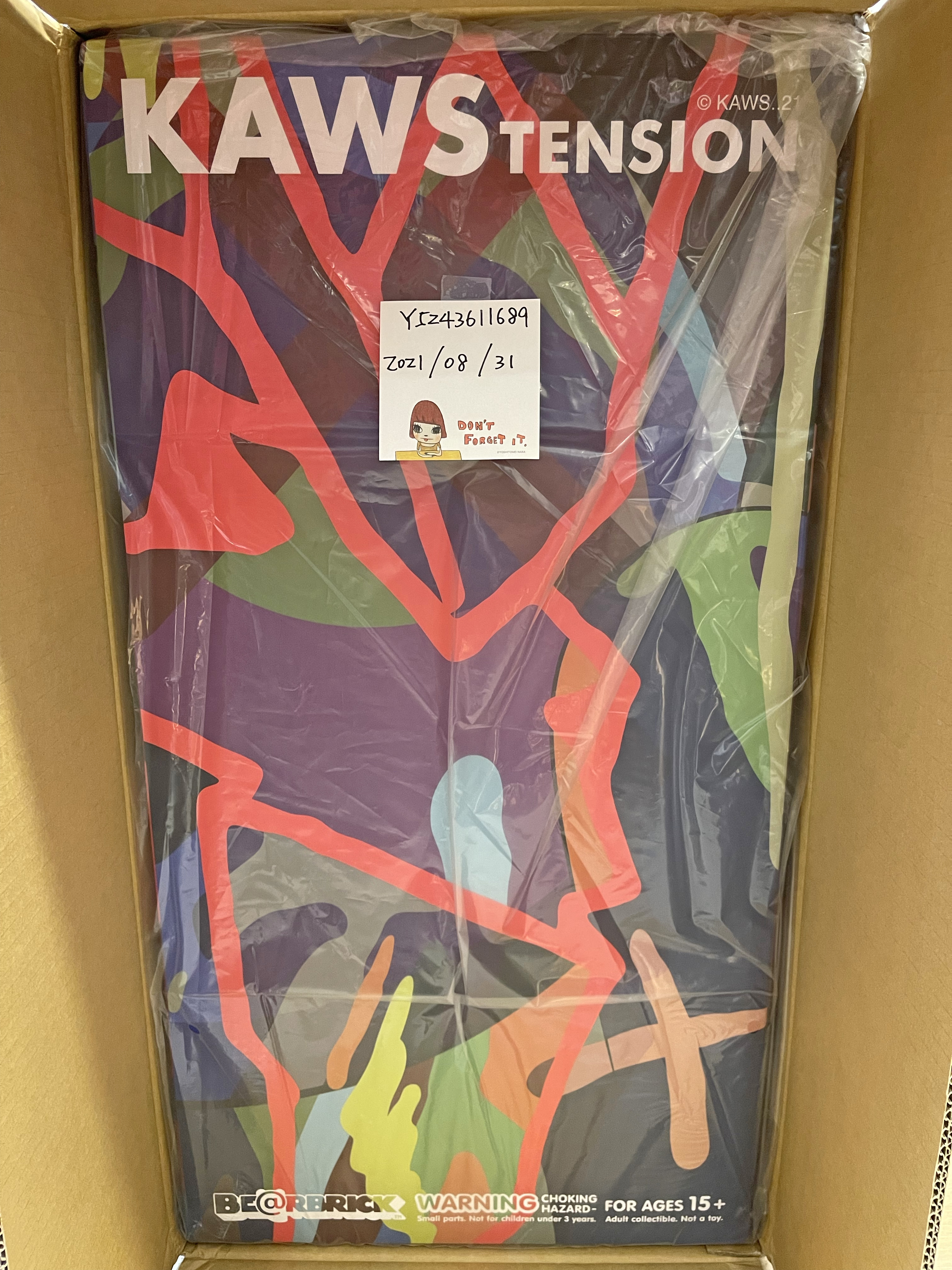 その他 BE@RBRICK KAWS TENSION 1000% TOKYO FIRST Lot - NEW BE@RBRICK KAWS TENSION 1000% SCULPTURE
