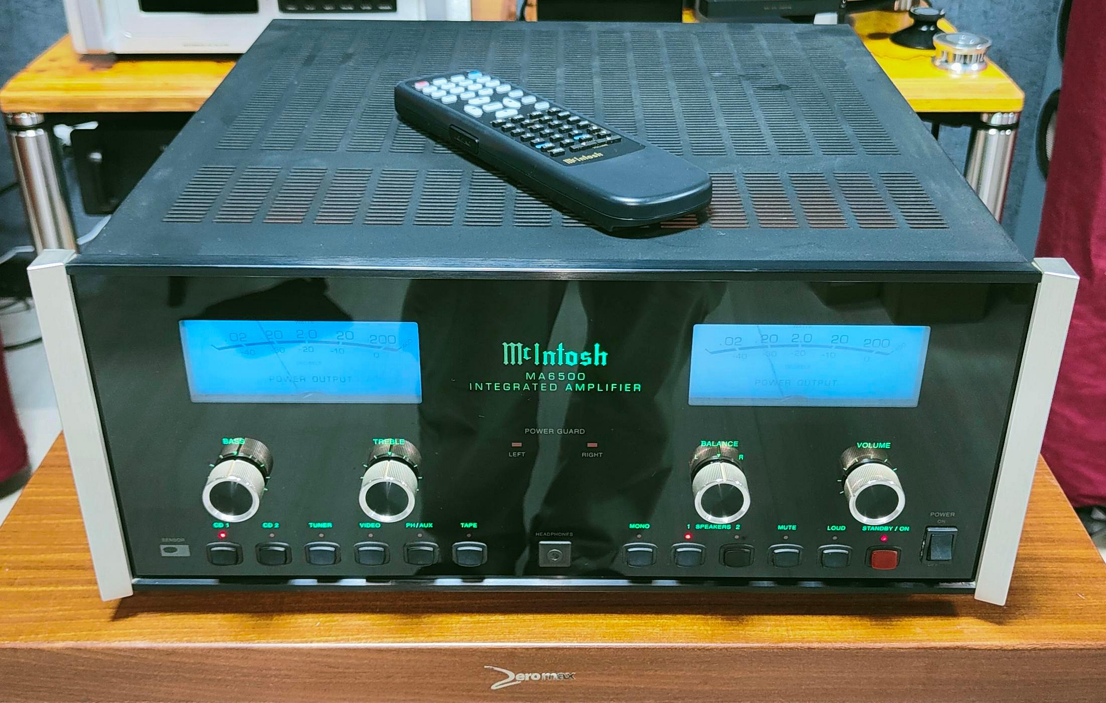McIntosh MA6500 インテグレーテッドアンプ 本体 McIntosh MA6500 インテグレーテッドアンプ 本体 ☆通電確認済み